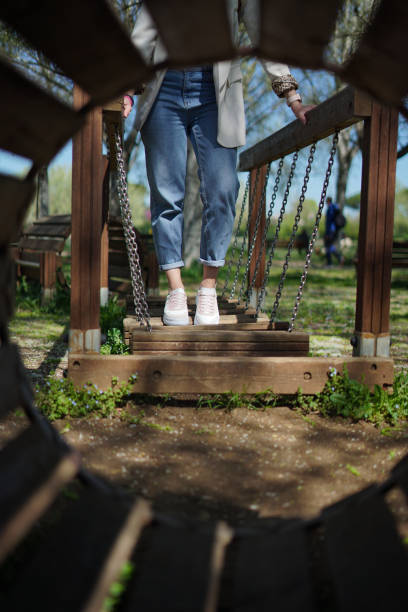 istock Girl playing in the park 2147551960
