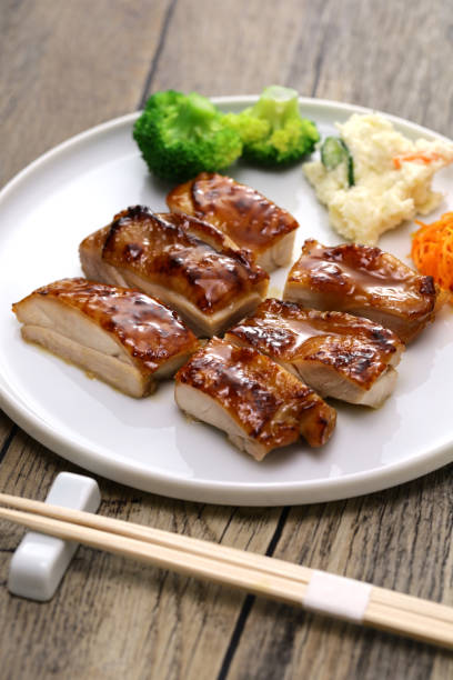 istock Authentic Japanese teriyaki chicken. vertical position. 2147552616