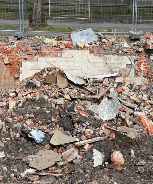 istock Demolished old building in the city 2147553769
