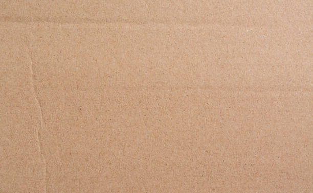 istock Beige cardboard texture. Ribbed cardboard. 2147553942