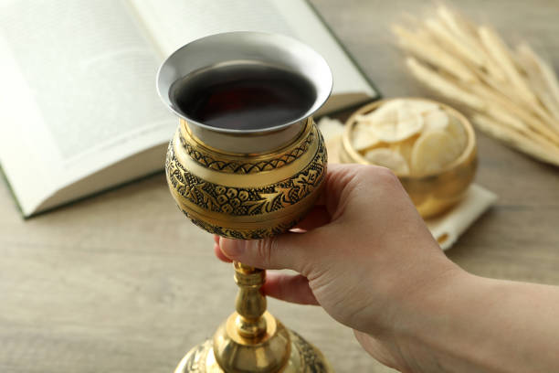 istock Concept or composition of Eucharist, close up 2147561994