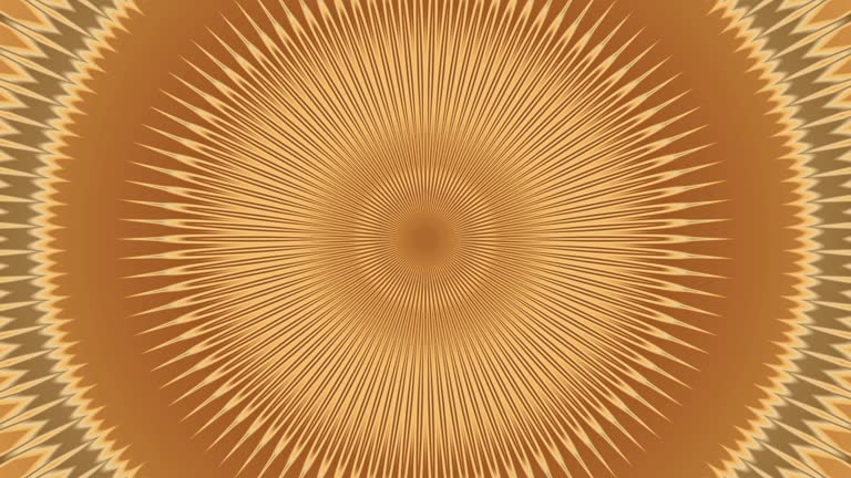 Hypnotic Golden Mandala Loopable