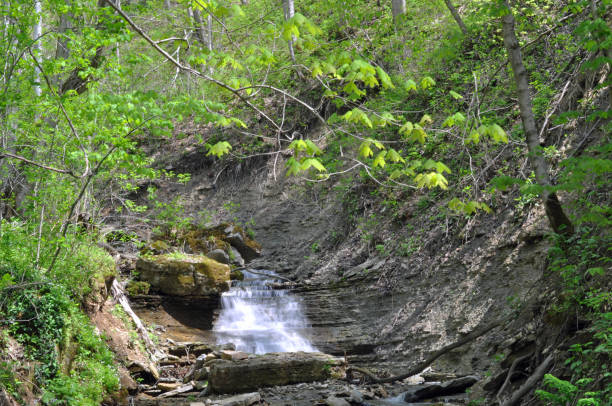istock Deadman Creek Falls and area, Hanover, Indiana 2147571407
