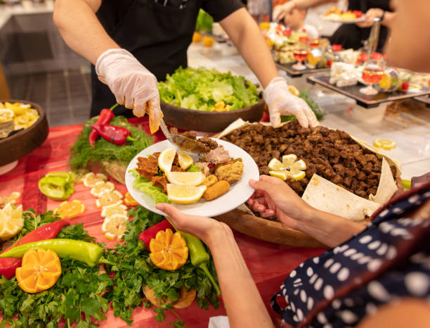 istock A dish of liver on a showcase in a restaurant 2147573091