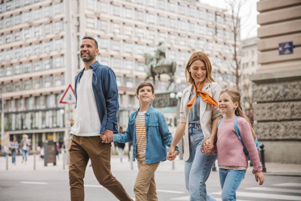istock Family exploring city 2147574955