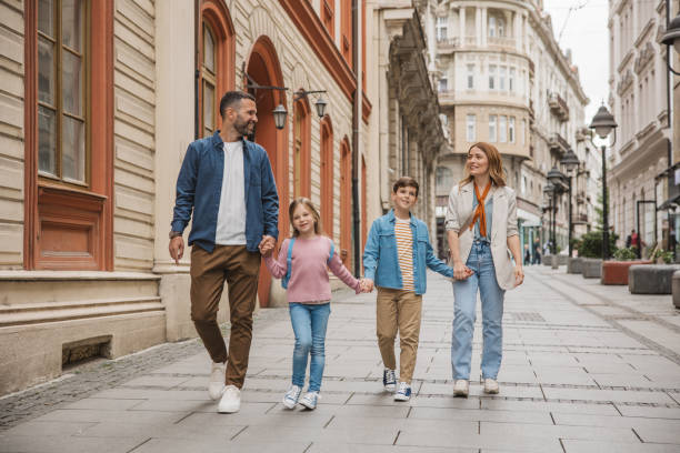 istock Family exploring city 2147575023