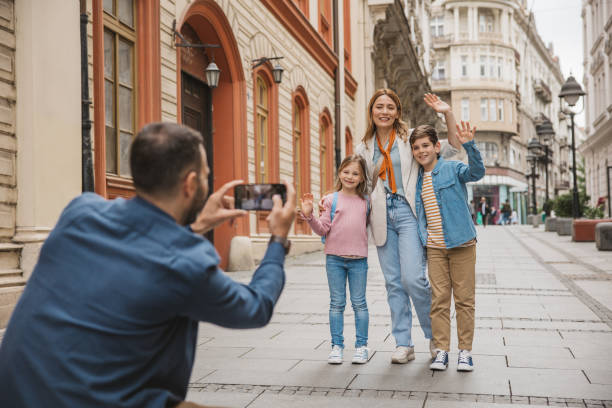 istock Family exploring city 2147575067