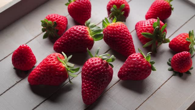 Healthy lifestyle Bunch of Strawberries