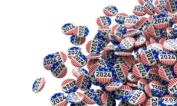 istock 2024 election pins cascade on white background 2147584450