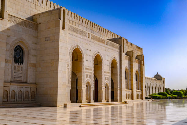 istock Sultan Qaboos Grand Mosque in Muscat, Oman 2147585098