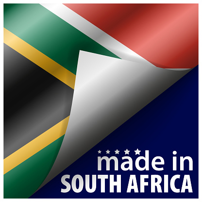 Made in SouthAfrica graphic and label. Some elements of impact for the use you want to make of it.