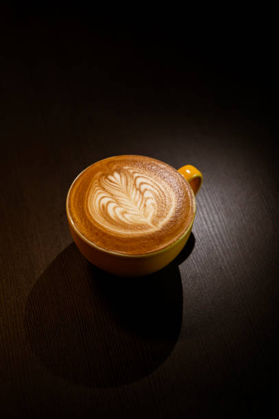 istock Wing Latte Art in cafe shop. 2147587406