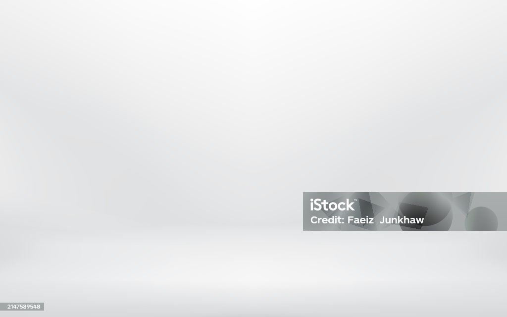 White gradient background, Abstract studio presentation product. Vector illustration - Royalty-free Witte achtergrond vectorkunst White gradient background, Abstract studio presentation product. Vector illustration - Royalty-free Witte achtergrond vectorkunst