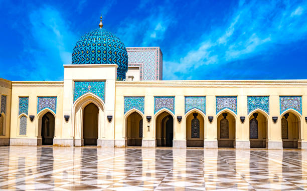istock Sultan Qaboos Grand Mosque in Sohar, Oman 2147589718