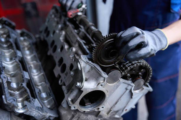 istock Repairing the engine of a modern car 2147592974