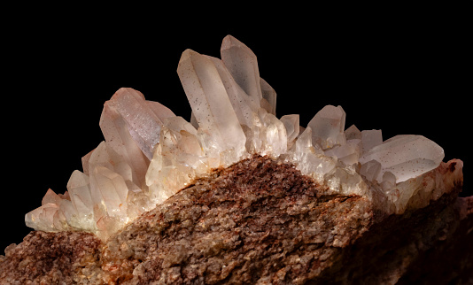 Stunning quartz crystal specimen