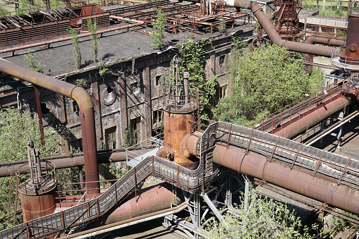 Völklingen Ironworks (Völklinger Hütte) is an UNESCO World Heritage Site and witness of the Industrial Revolution