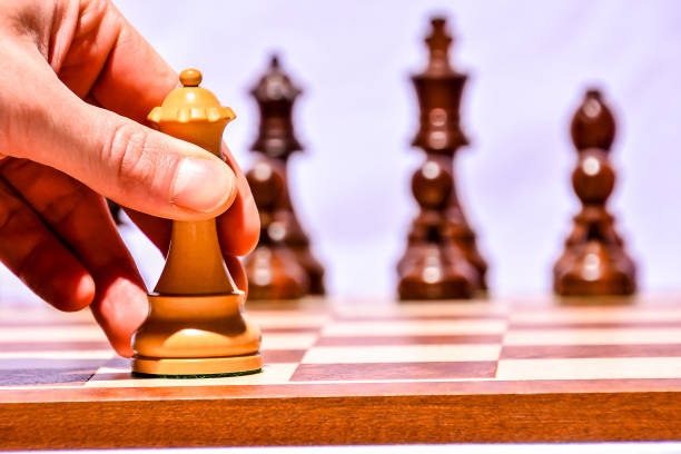 istock Wooden Chess Piece 2147597753