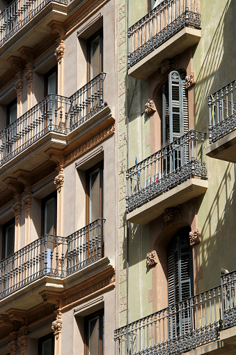 Architecture in Barcelona, Spain