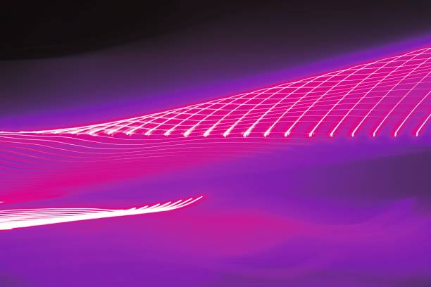 Free Stock Photo of Pink background with abstract colorful light trails ...