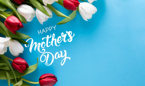istock Tulips with Mother's Day Message 2147610672