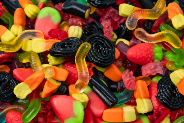 istock Assorted colorful gummy candies. Jelly  sweets. 2147613707