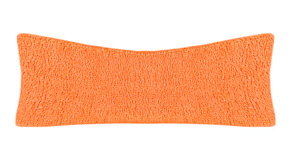 Wide training headband isolated on a white background. Sport headband. Hair accessories for fitness.