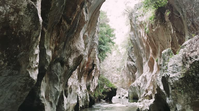 Explore hidden canyon, turquoise water flowing quietly. Ideal for seekers of calm canyon, turquoise water vistas. Uncover serene canyon, turquoise water beauty in seclusion