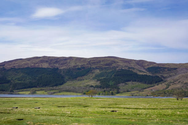 Loch Leven in the Scottish highlands.