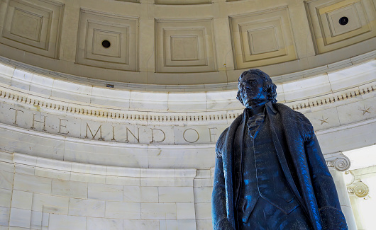 Tribute to the man (Thomas Jefferson).