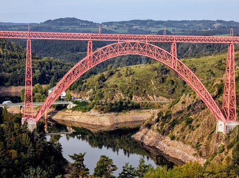 Garabit viaduct (French: viaduc de Garabit) is a railway arch bridge spanning the Truyère, near Ruynes-en-Margeride, Cantal, France, in the mountainous Massif Central region.