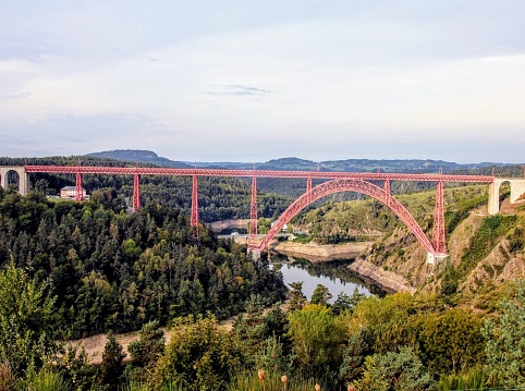 Garabit viaduct (French: viaduc de Garabit) is a railway arch bridge spanning the Truyère, near Ruynes-en-Margeride, Cantal, France, in the mountainous Massif Central region.