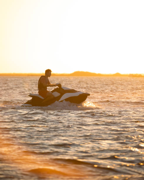 istock Sunrise Watersport Jet Ski 2147647221