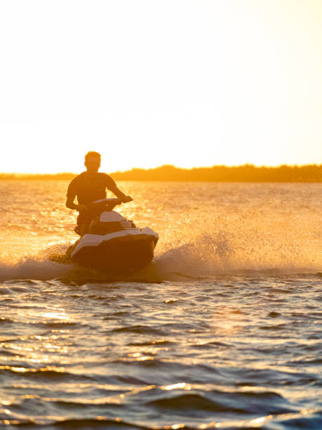 istock Sunrise Watersport Jet Ski 2147647226