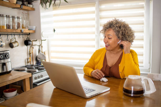 istock Woman is working on a laptop 2147647533
