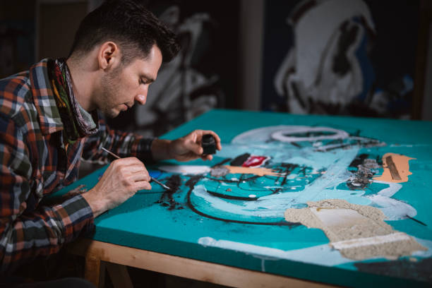 istock Creating a unique piece of art. 2147647907