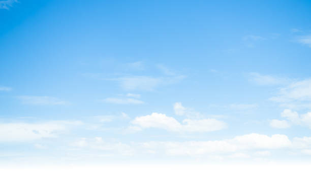 istock Sky Cloud Blue Background Paronama Web Cloudy summer Winter Season Day, Light Beauty Horizon Spring Brigth Gradient Calm Abstract Backdrop Air Nature View Wallpaper Landscape Cyan color Environment. 2147649474