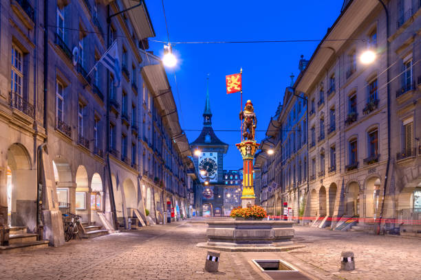 istock Bern, Switzerland at Blue Hour 2147650273