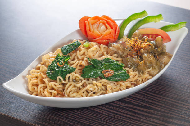 istock Mie Instant Kikil or Instant Noodle served with Beef knuckle 2147667244
