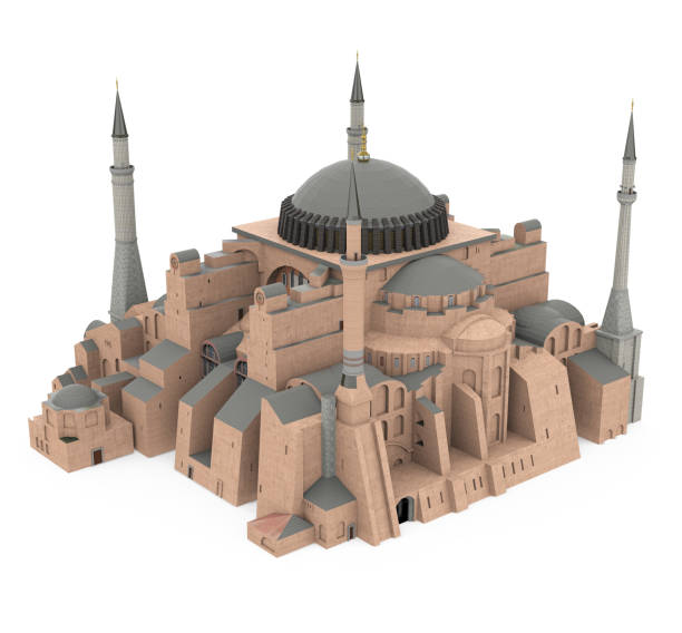 istock Hagia Sophia Isolated 2147667407
