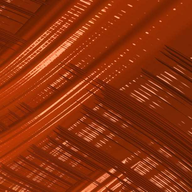 A fractal image that is reflected lines intersecting into each other