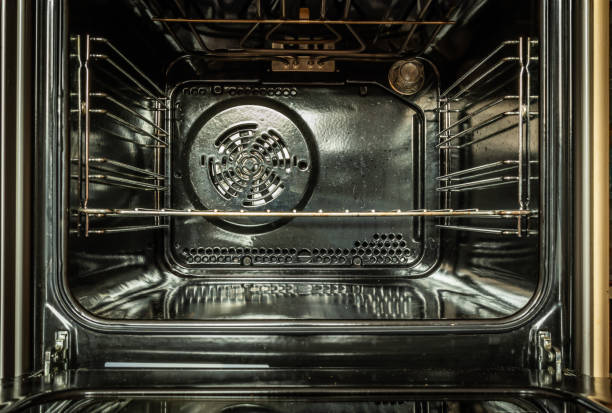 istock Empty electric oven with hot air ventilation 2147670983