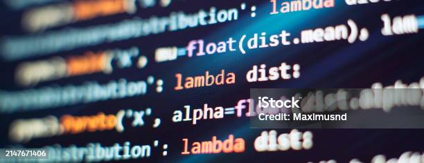 It Business Python Code Computer Screen Mobile Application Design ...