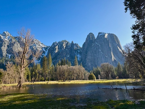 Yosemite National Park, California, USA - August 21, 2014