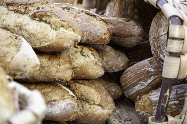 istock Loaves of artisan bread 2147680629