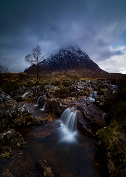 istock Waterfalls and mountains in Scotland. 2147682082