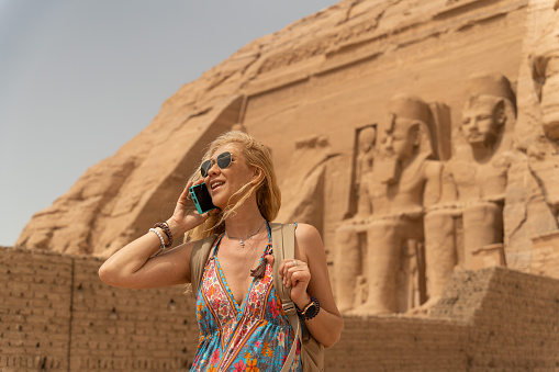 Tourists continued to swarm the historic sites of Karnak. Ramesses II, also known as Ramesses the Great, was the third pharaoh of the Nineteenth Dynasty of Egypt. He is often regarded as the greatest, most celebrated, and most powerful pharaoh of the New Kingdom.