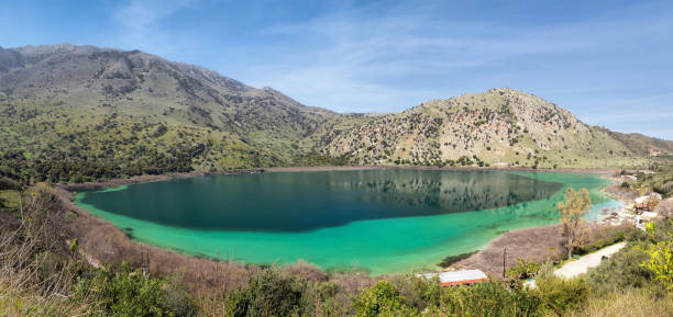istock Lake Kournas on Crete island, Greece 2147689861