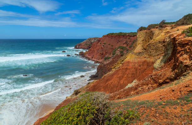 istock Cliffs in the Algarve West Coast 2147690495
