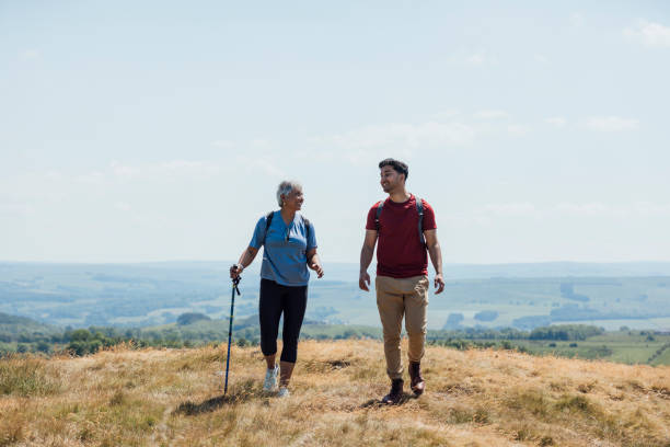 istock Mother-Son Hiking Trek 2147692988